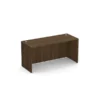 PL129 24x60 CREDENZA SHELL- MODERN WALNUT
