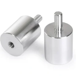 PL169RISERBRU SET OF 1" TRANS RISER- BRUSHED