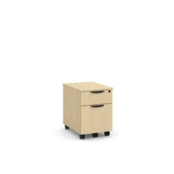 PL1007 MOBILE BOX/FILE PED - MAPLE