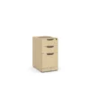 PL166 BOX/BOX/FILE PEDESTAL- MAPLE