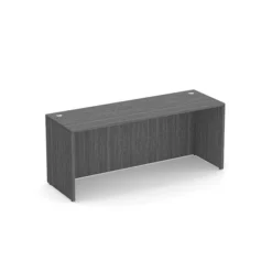 PL143 24X71 CREDENZA SHELL- NEWPORT GRAY