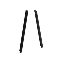 PLTVAMETLEG41 41"H VA METAL LEG PAIR - BLACK