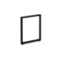 PLTLEG-BEV24 BEVEL LOOP LEG 24"- BLACK