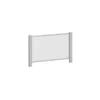 20X36 CLEAR ACR PANEL SILV FRM