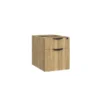 PL107 BOX/FILE PEDESTAL W/LOCK- ASPEN