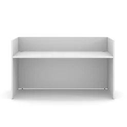 PL169NTT GALLERY DESK- NO TRANSACTION TOP- WHITE -Legacy Shop 53992dfb6baf22f74a5f7fb19ac2