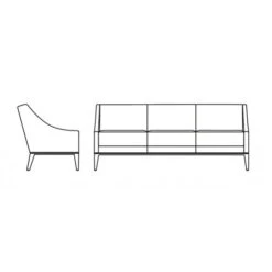 OFS 56043 Essence Upholstered Sofa