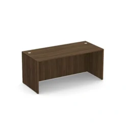 PL102 30x66 DESK SHELL- MODERN WALNUT