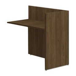 PL180 23X42 GALLERY RETURN- MODERN WALNUT