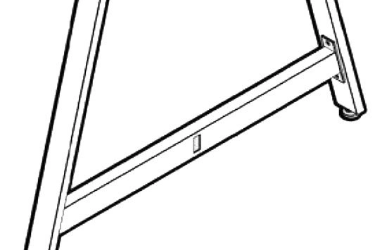 PLTVA486041CB CROSS BRACE FOR 4860 41"H VA LEG- SILVER 1 PLTVA486041CB CROSS BRACE FOR 4860 41"H VA LEG- SILVER