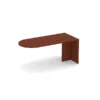 PL131 30X66 BULLET DESK- CHERRY