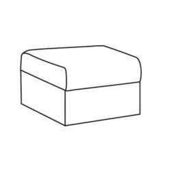 High Point Furniture Steps Square Bench Module 7331