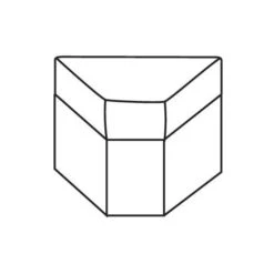 High Point Furniture Steps Wedge Bench Module 7335