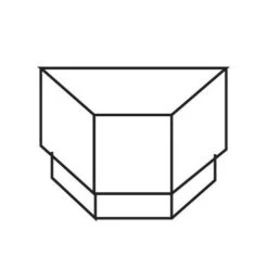 High Point Furniture 7400 Modular Wedge Table 7425