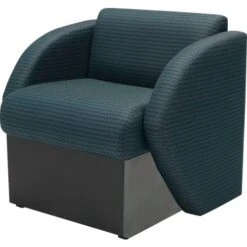 High Point Furniture Steps Chair With Arms Black Base 7441BLK