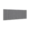 PLTMOD4172 72"MODESTY PNL FOR 41H END PNL-NEWPORT GRAY