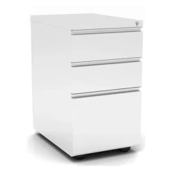 CPSBBF BOX/BOX/FILE PEDESTAL-WHITE