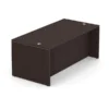 PL101 35X71 DESK SHELL- ESPRESSO