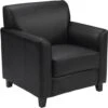 Flash Furniture HERCULES Diplomat Series Black Leather Chair BT-827-1-BK-GG