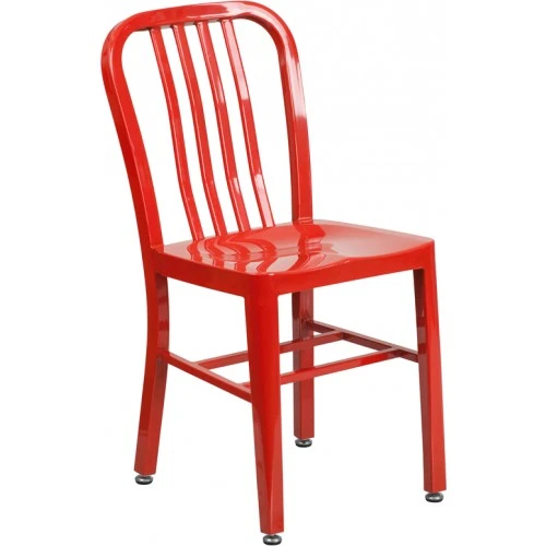 Flash Furniture CH-61200-18-RED-GG Red Metal Indoor-Outdoor Chair 1 Flash Furniture CH-61200-18-RED-GG Red Metal Indoor-Outdoor Chair