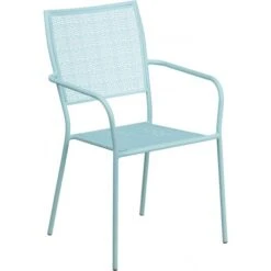 Flash Furniture CO-2-SKY-GG Sku Steel Patio Chair In Blue