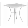Flash Furniture CO-5-WH-GG 28" Steel Patio Table In White