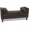 Ave Six Curves Bench Chocolate Velvet CVS20-C12
