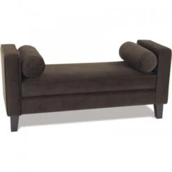 Ave Six Curves Bench Chocolate Velvet CVS20-C12