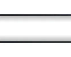 12X66 ACRYLIC PANEL BLK FRM