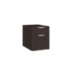 PL107 BOX/FILE PEDESTAL W/LOCK- ESPRESSO