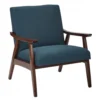 Officestar DVS51-K14 Davis Chair In Klien Azure