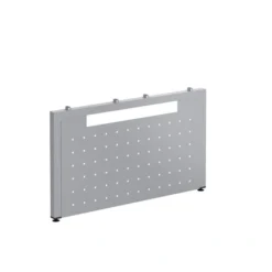 48" U LEG METAL END PNL-SILV