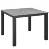 Modway EEI-1507-BRN-GRY Maine 40" Outdoor Patio Dining Table In Brown Gray