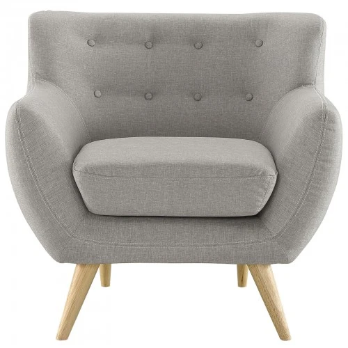 Modway EEI-1631-LGR Remark Armchair In Light Gray 1 Modway EEI-1631-LGR Remark Armchair In Light Gray