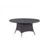 Modway EEI-1918-EXP Convene 59" Round Outdoor Patio Dining Table In Espresso