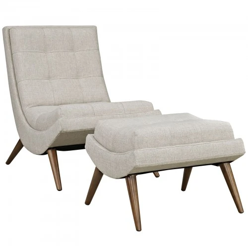 Modway EEI-2143-SAN Ramp Fabric Lounge Chair Set In Sand 1 Modway EEI-2143-SAN Ramp Fabric Lounge Chair Set In Sand