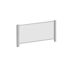 20X48 CLEAR ACR PANEL SILV FRM