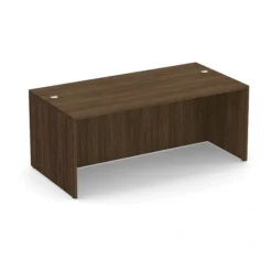 PL101 35X71 DESK SHELL- MODERN WALNUT