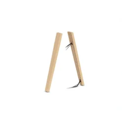 SINGLE POWER WOOD LEG-N.OAK PLTECVARWLEGNO