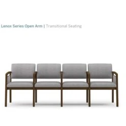 Lesro Lenox L4101G5 Four Seater, With Center Arms Or 4 Seat Sofa
