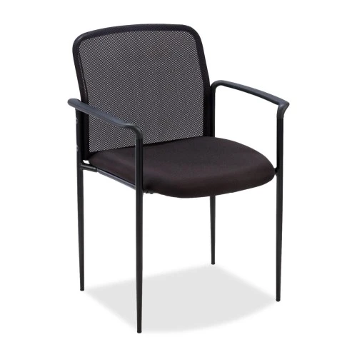 Lorell Reception Side Chair 23-3/4" X 23-1/2" X 33" Black LLR69506 1 Lorell Reception Side Chair 23-3/4" X 23-1/2" X 33" Black LLR69506