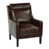 Office Star SB257-BD24 Colson Arm Chair In Cocoa