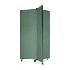 ScreenFlex Tower Display Mobile 3 Panel 36" X 36" X 69" Green SCXCDS603CN