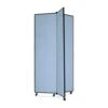 ScreenFlex Tower Display Mobile 3 Panel 36" X 36" X 77" Blue SCXCDS683CB