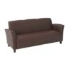 Office Star Furniture Eco Leather Sofa Chair Wine/Cherry SL2273EC6