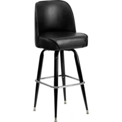 Flash Furniture Metal Bar Stool With Swivel Bucket Seat XU-F-125-GG