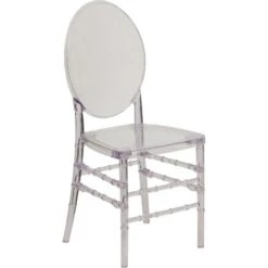 Flash Furniture Y-3-GG Flash Elegance Crystal Ice Stacking Florence Chair