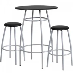 Flash Furniture Bar Height Table And Stool Set YB-YJ922-GG