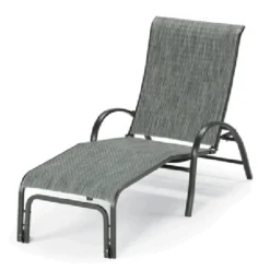 Telescope Casual ArubaChaise Lounge, Outdoor Sling Lay Flat Chaise Chair