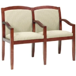 Legacy Wave 402, Healthcare 2 Seater Tandem Reception Chairs